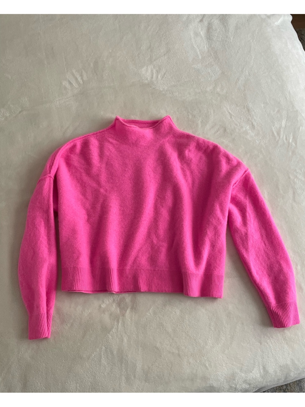 Hot Pink Cashmere Sweater
